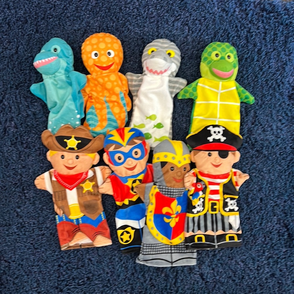 Puppets! Two sets!